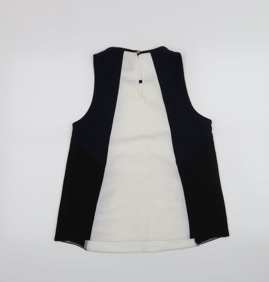 Womens UK Size 8 Atmosphere White Basic Blouse