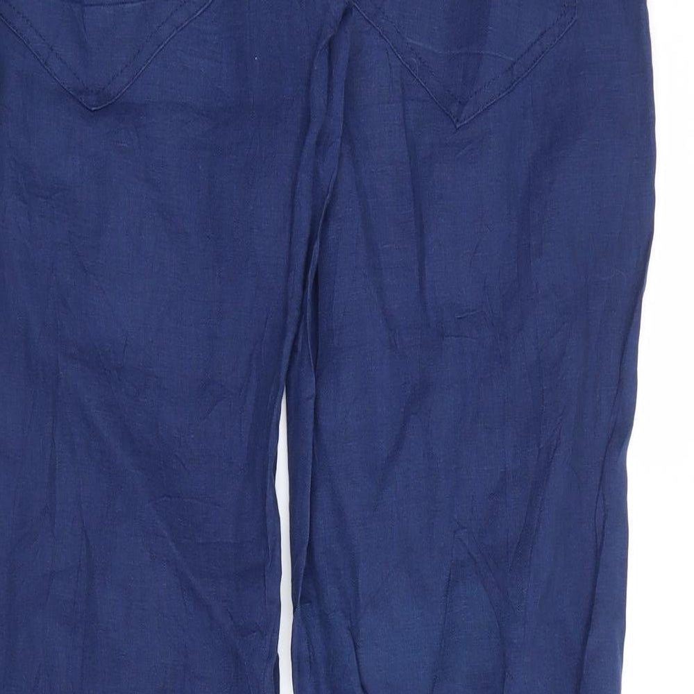 Womens UK Size 34 kappahl Regular Fit Black Trousers