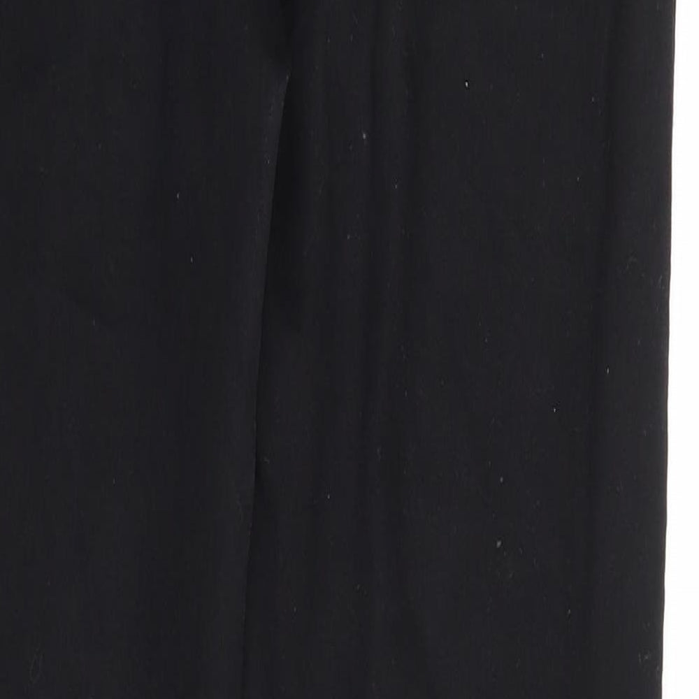 DENIM CO Womens Black Denim Straight Jeans Size 10