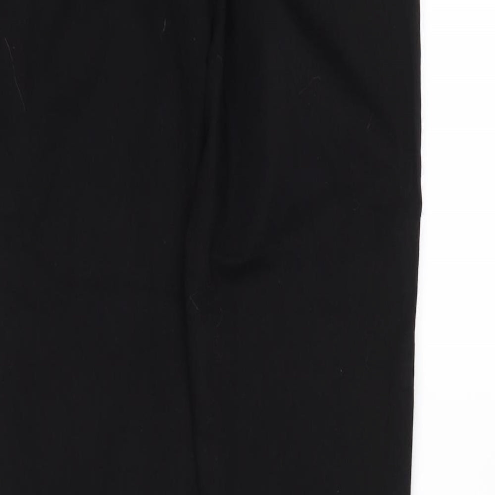 denim co Womens Black Denim Straight Jeans Size 12