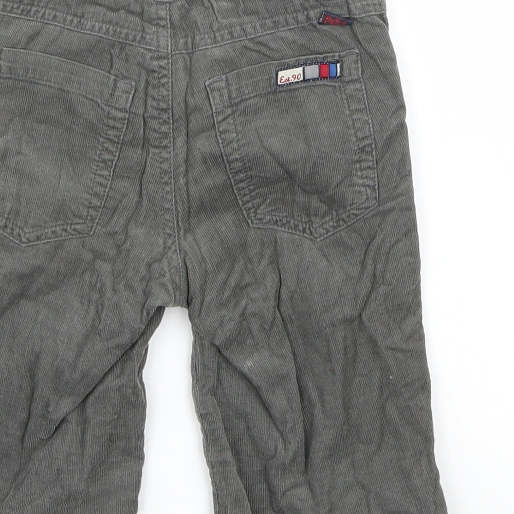 Pumpkin Patch Boys Grey Corduroy Trousers Size 3-6 Months