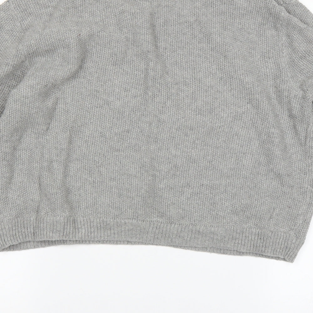 savida Womens Grey Pullover Jumper Size L