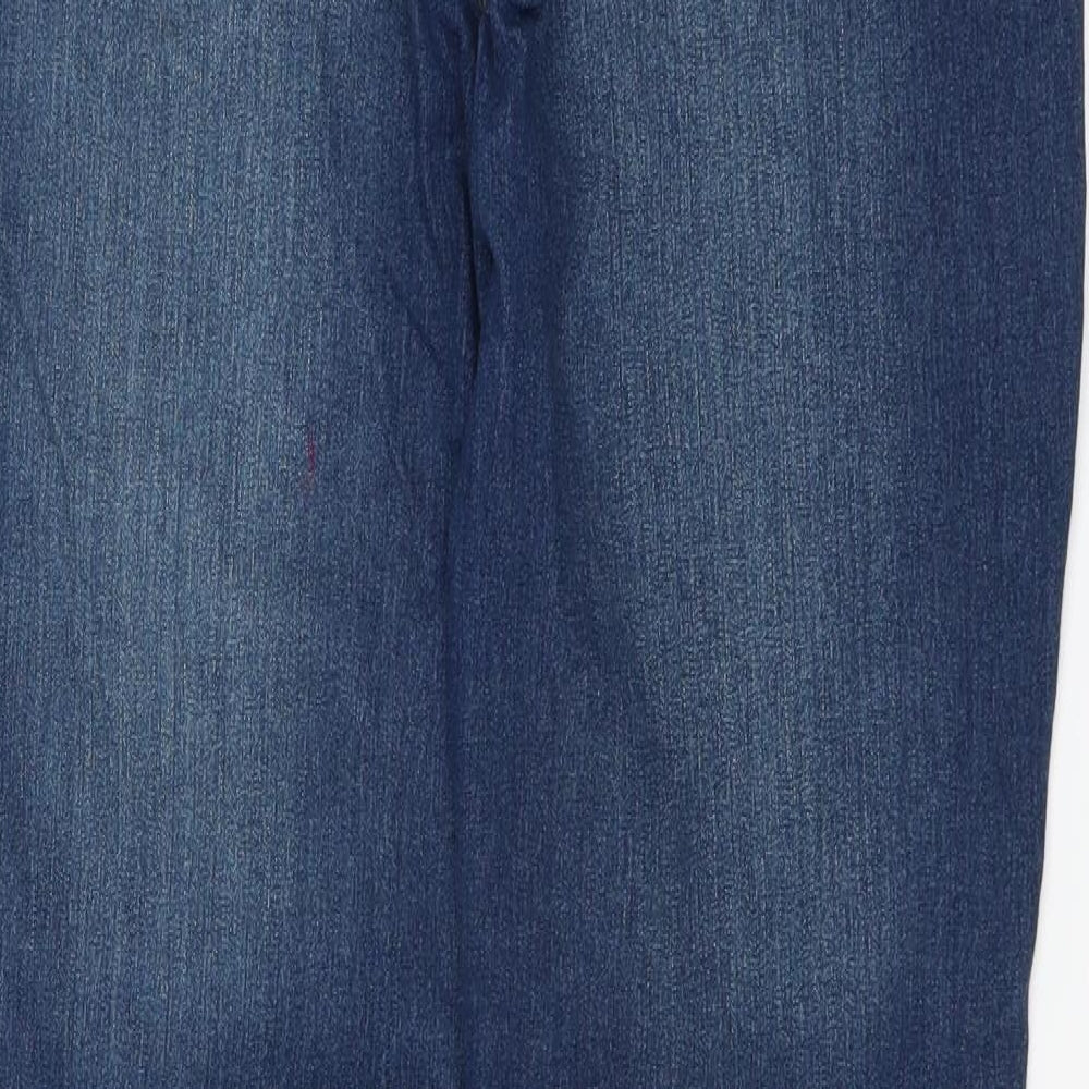 Womens UK Size S Preworn Regular Fit Skinny Black Jeans