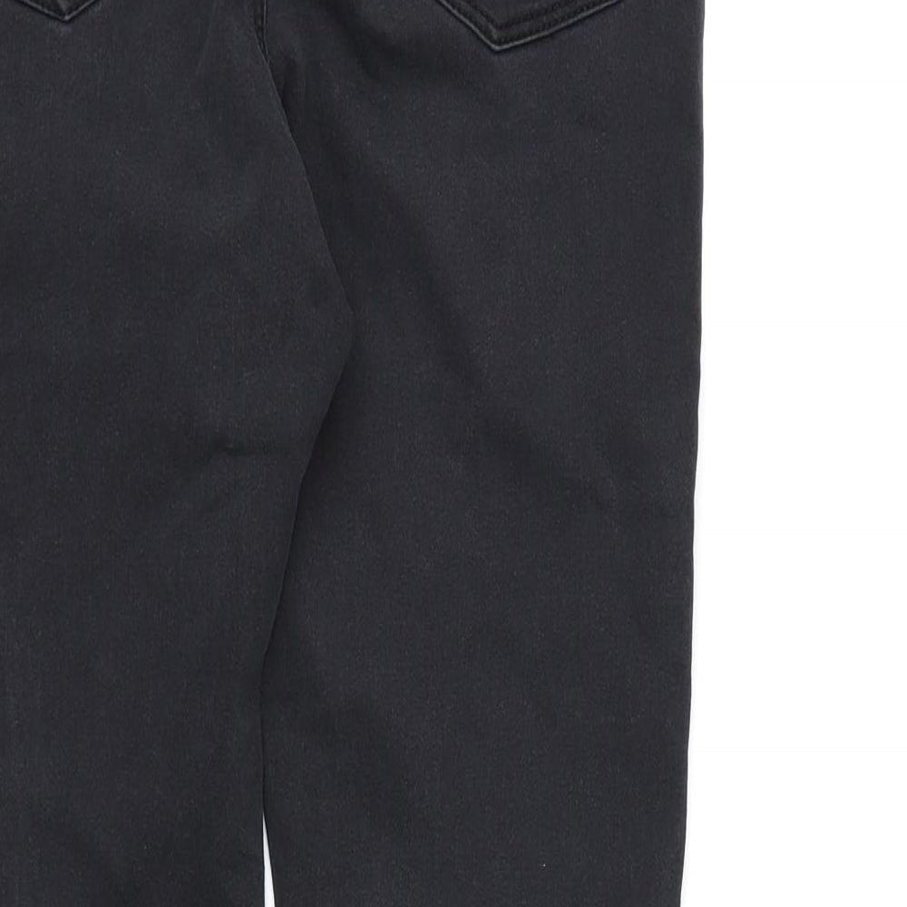 Denim CO. Womens Black Denim Skinny Jeans Size 12 L26 in