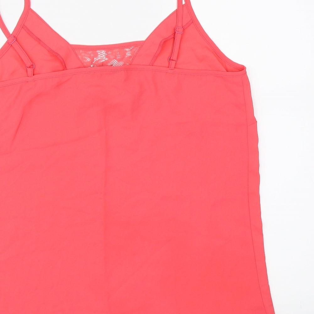 F&F Womens Pink Camisole Tank Size 12
