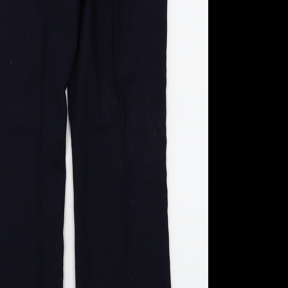Womens UK Size 10 NEXT Regular Fit Blue Trousers