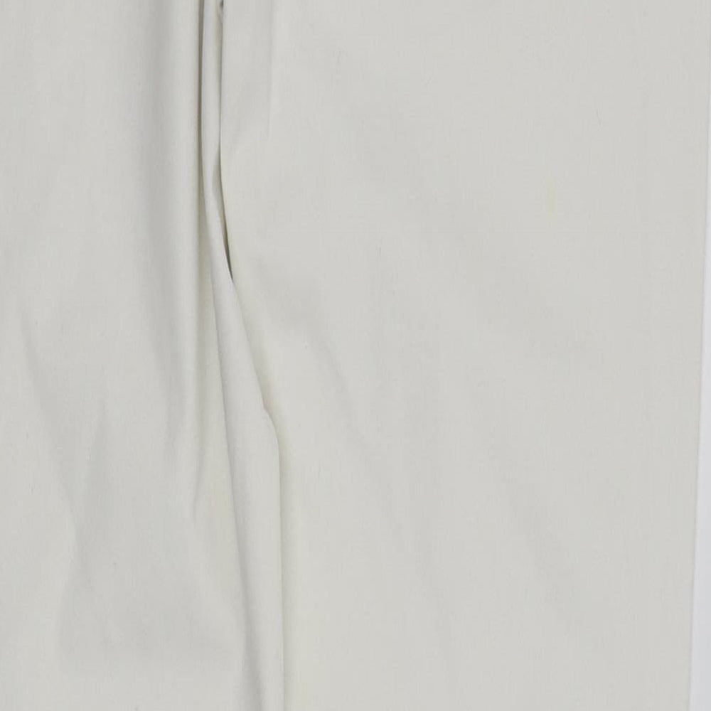 Womens UK Size 10 Cherokee Regular Fit Skinny White Jeans