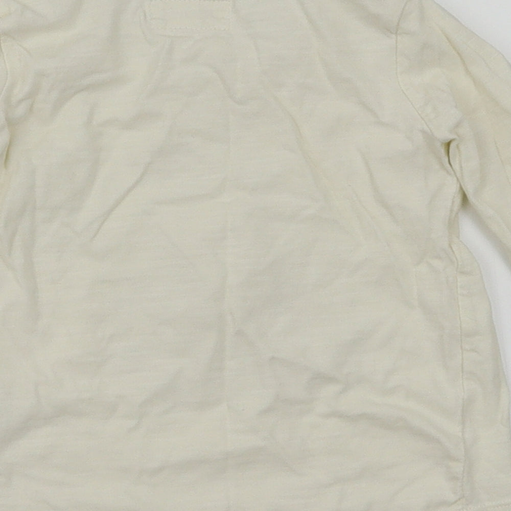 TU Ivory Animal Print Basic T-Shirt Size 12 Months