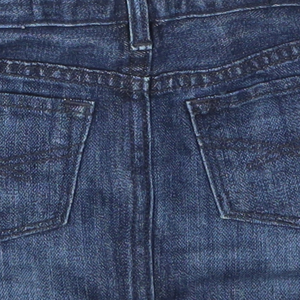 Gap Girls Blue Denim Mini Skirt Size 3 Years