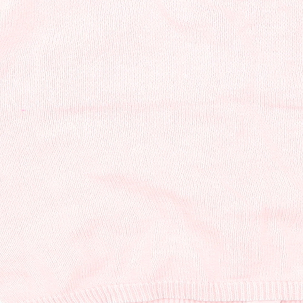 made wtih love Pink Floral Jumper Size 12-18 Months
