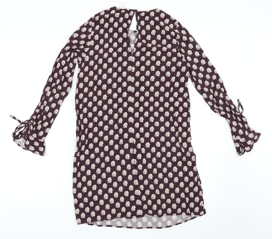 Womens UK Size 32 H&M Purple Tunic Blouse