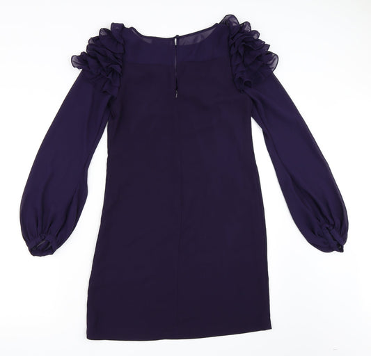 Warehouse Womens Purple Shift Size 8