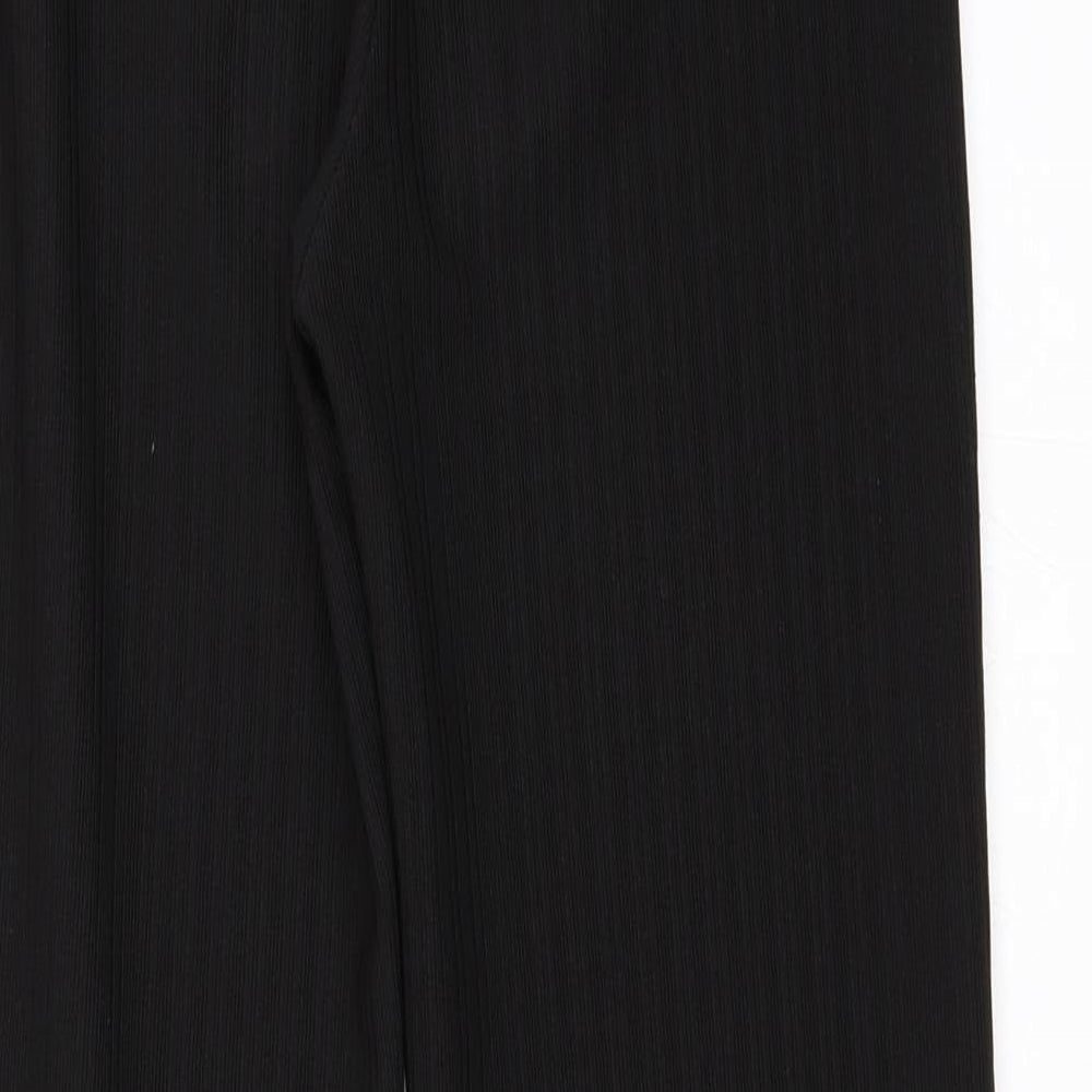 AMARANTO Womens Black Trousers Size 8 L27 in