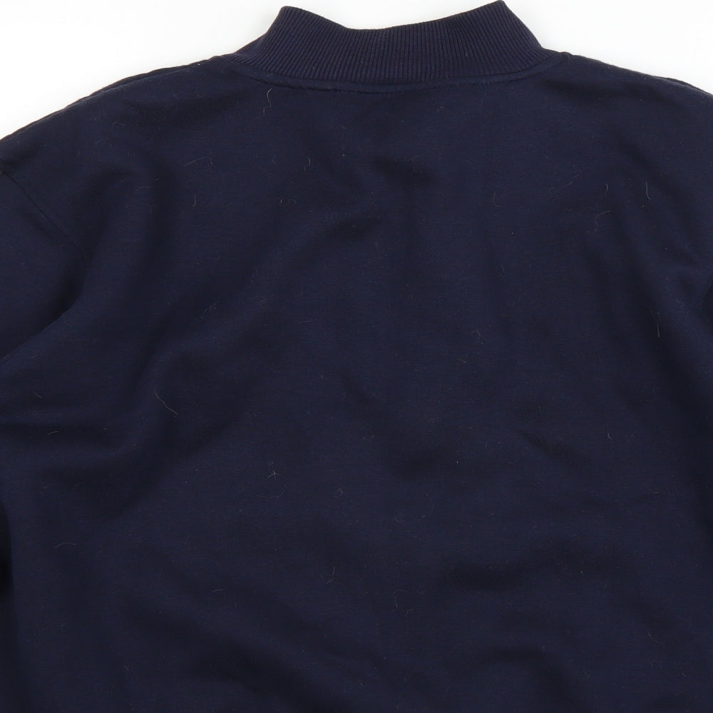 Womens UK Size 16 LA Gear Blue Full Zip Sweatshirt