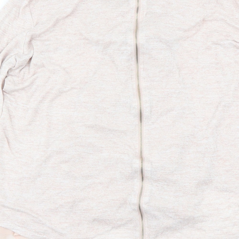 New Look Womens Pink Basic Blouse Size L