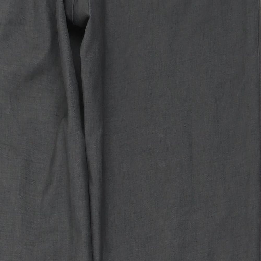 Preworn Mens Grey Trousers Size 34 in L29 in