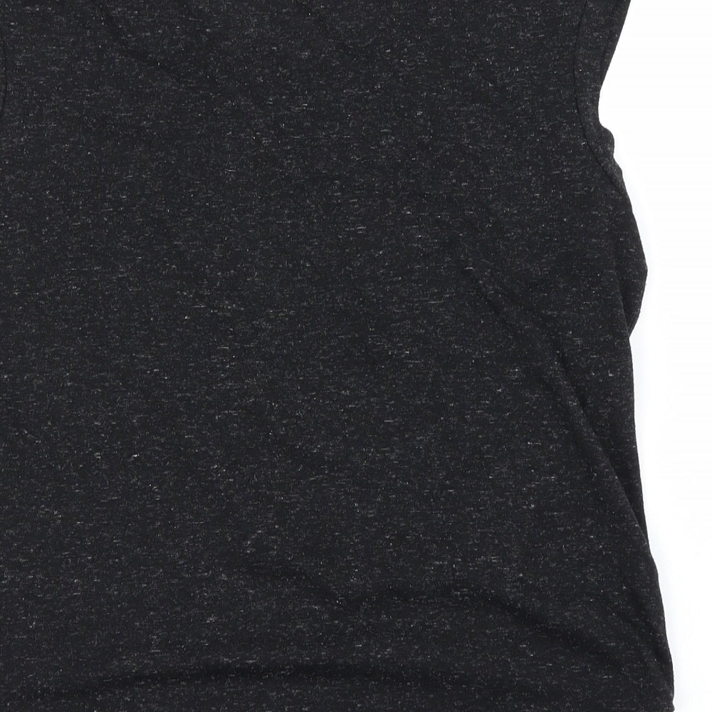 Womens UK Size 14 Atmosphere Black Basic Blouse