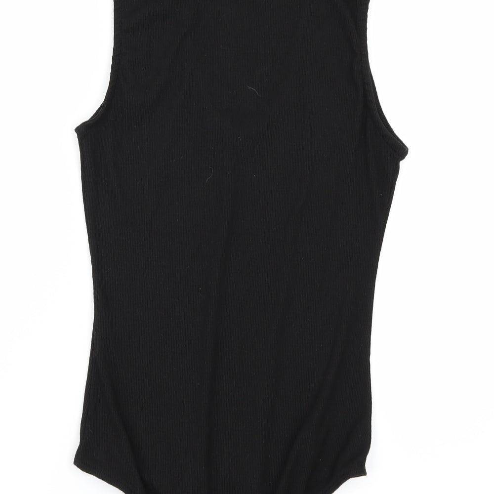 Select Womens Black   Bodysuit One-Piece Size 8