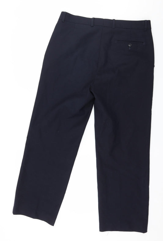 Preworn Mens Blue Trousers Size 34 in L27 in