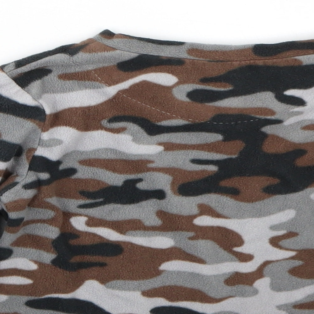 Rebel Boys Grey Camouflage Basic T-Shirt Size 2-3 Years