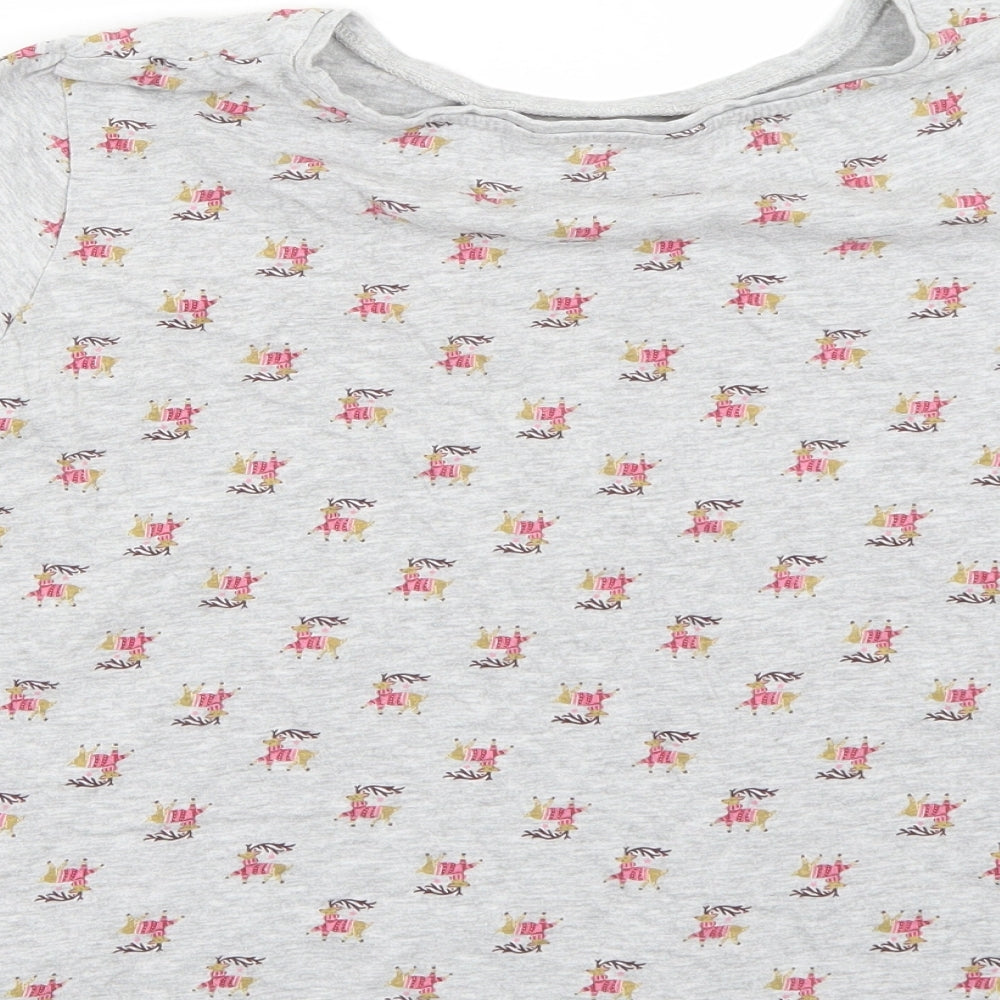 Primark Womens Grey Basic T-Shirt Size S