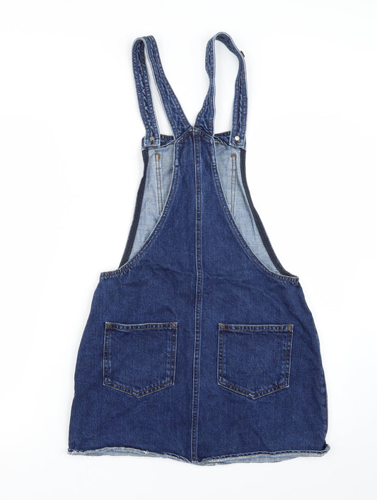 Topshop Womens Blue   Dungaree One-Piece Size 6