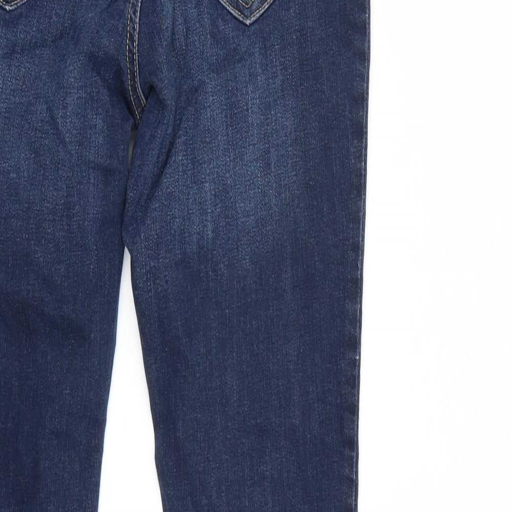 Denim & Co. Womens Blue Skinny Jeans Size 8 L28 in