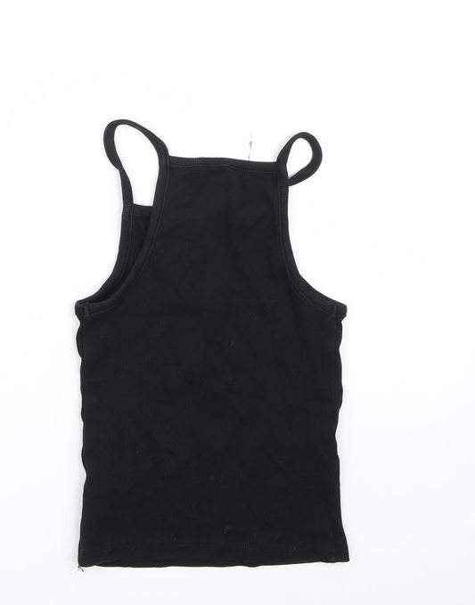 Newlook Womens Black Basic Tank Size 8