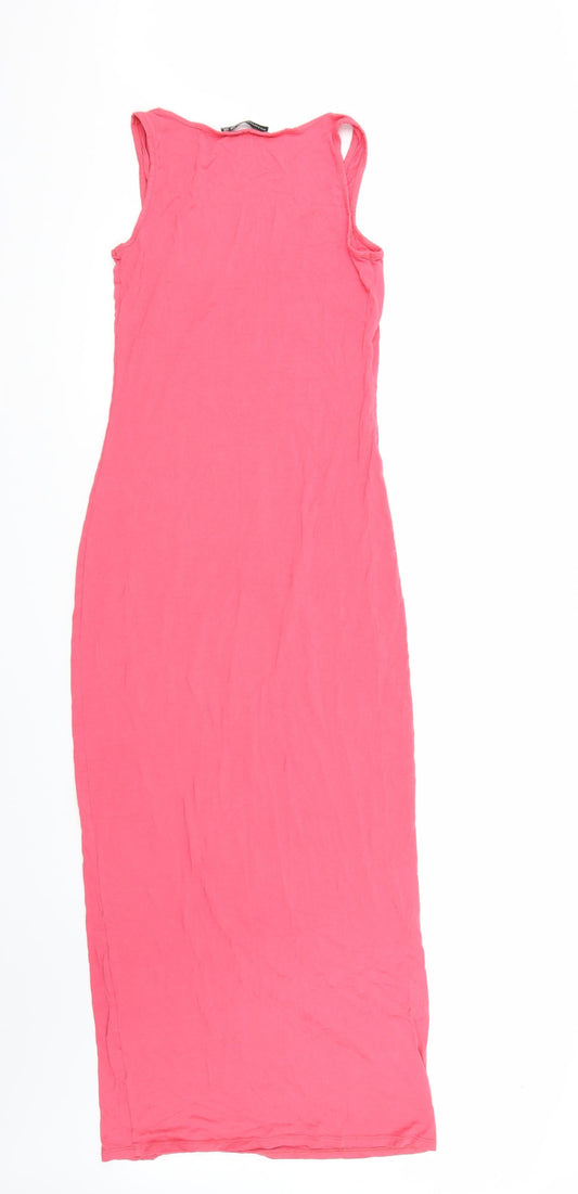 Primark Womens Pink A-Line Size 8