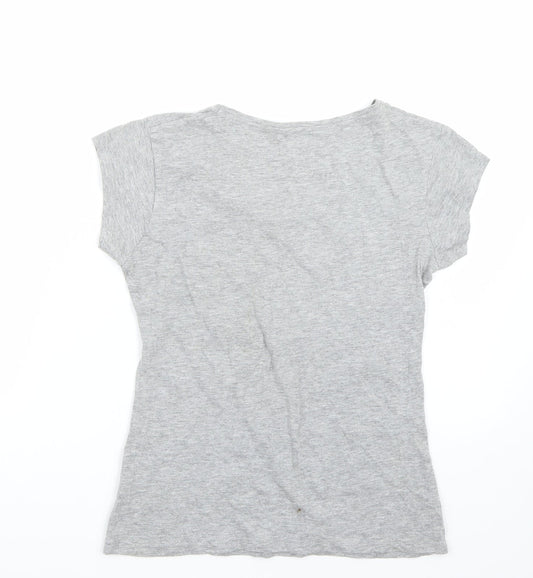 Primark Womens Grey Basic T-Shirt Size 8