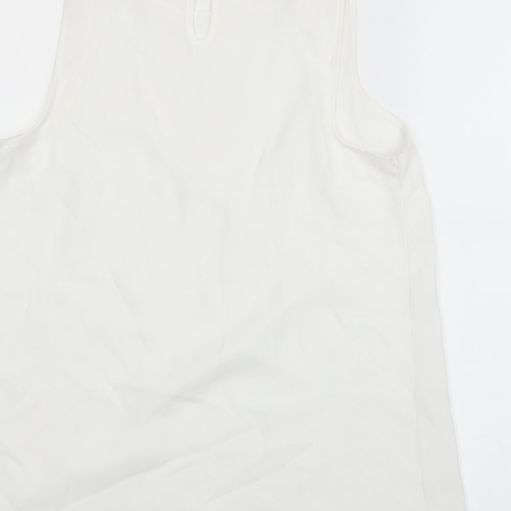 Primark Womens White Basic T-Shirt Size 8