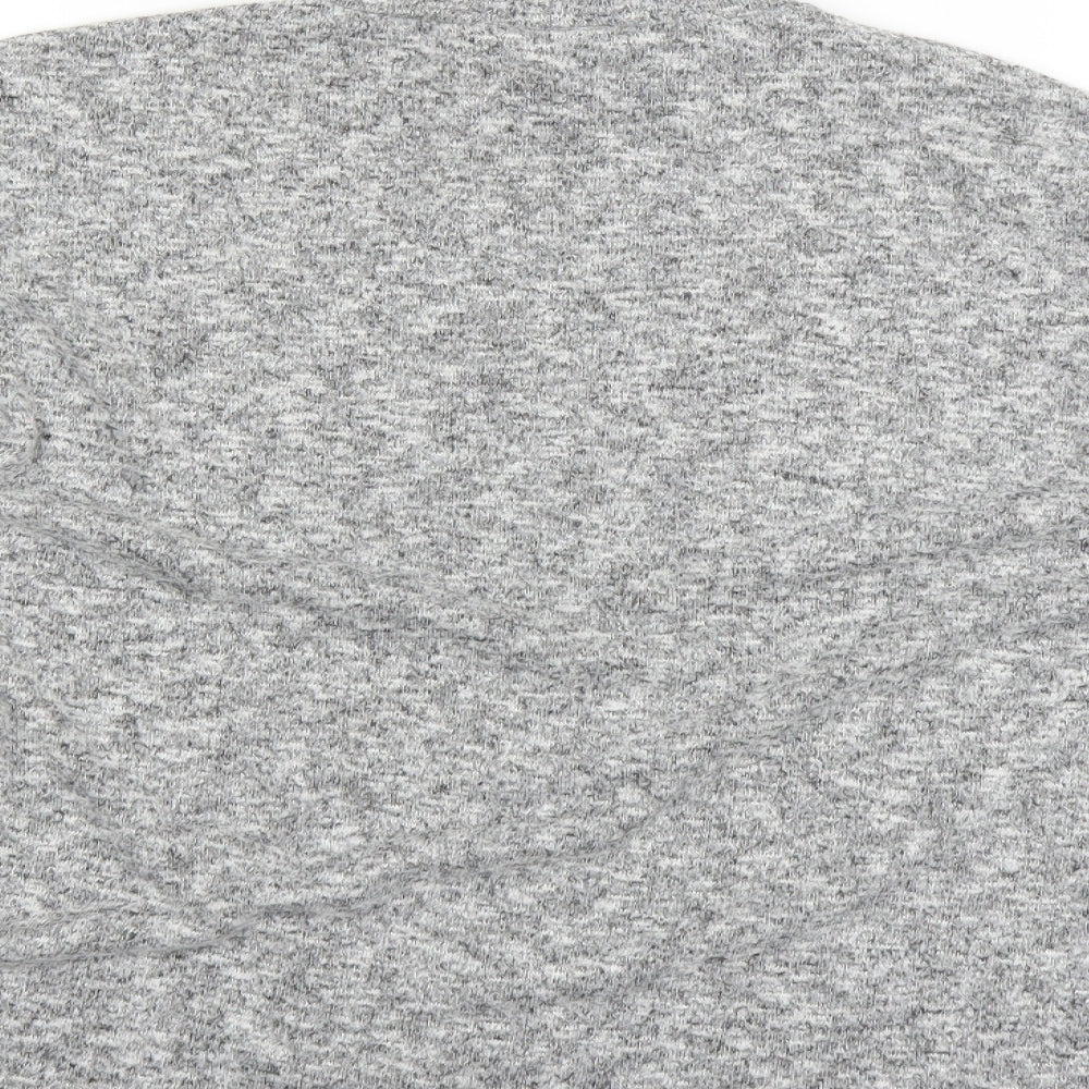 Womens UK Size S H&M Grey Basic T-Shirt