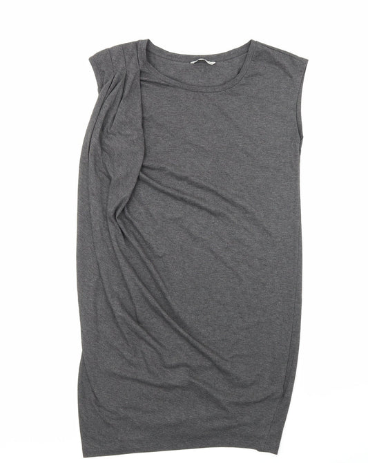 Tu Womens Grey A-Line Size 10
