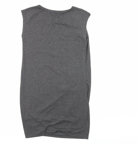 TU Womens Grey A-Line Size 10