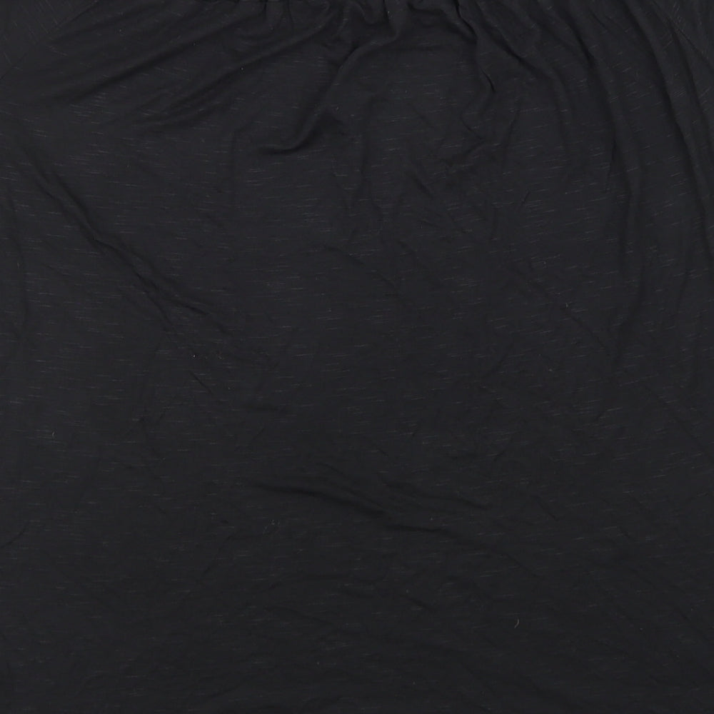 Womens UK Size 14 George Black Basic Blouse