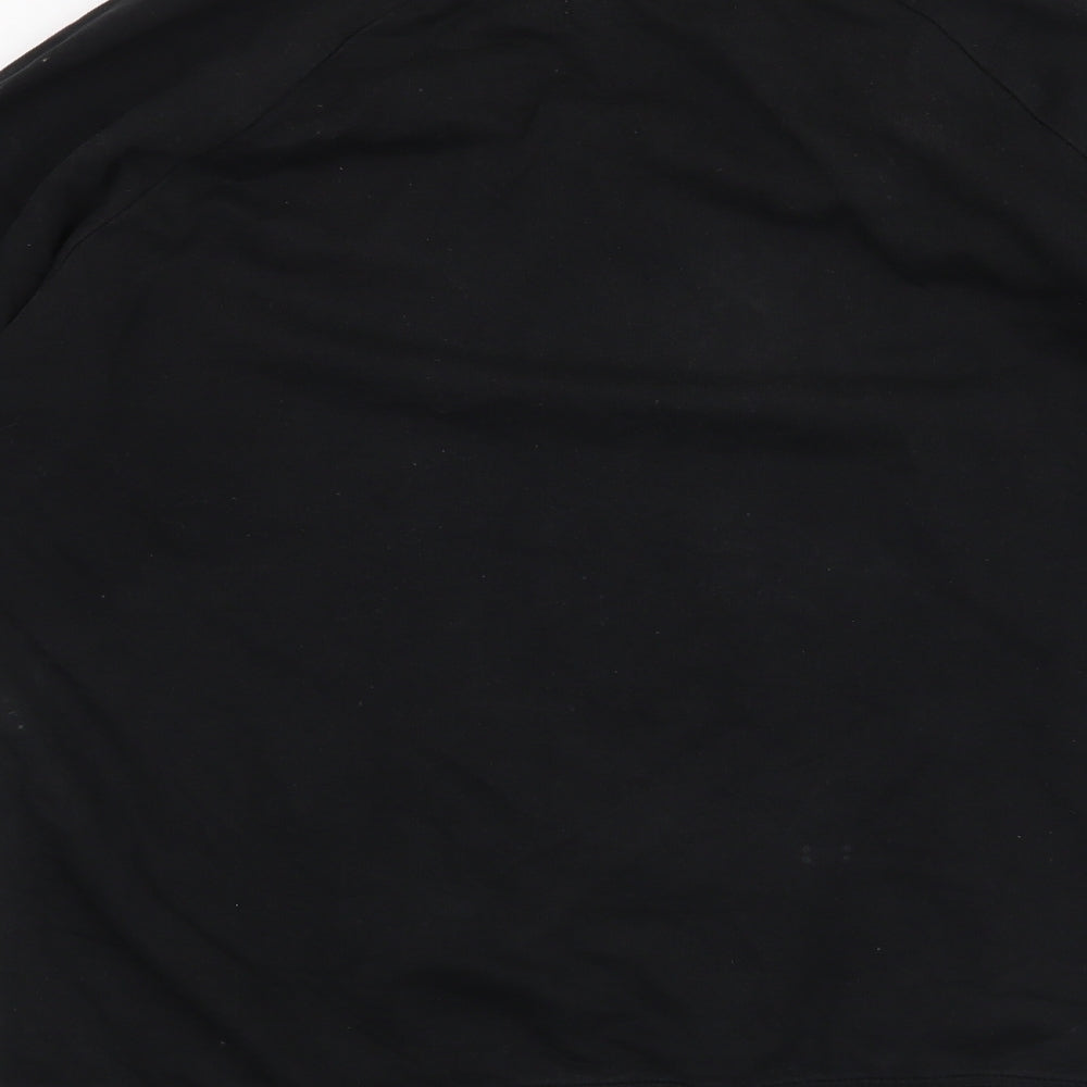 Denim Jeans & Casuals Mens Black Pullover Jumper Size L