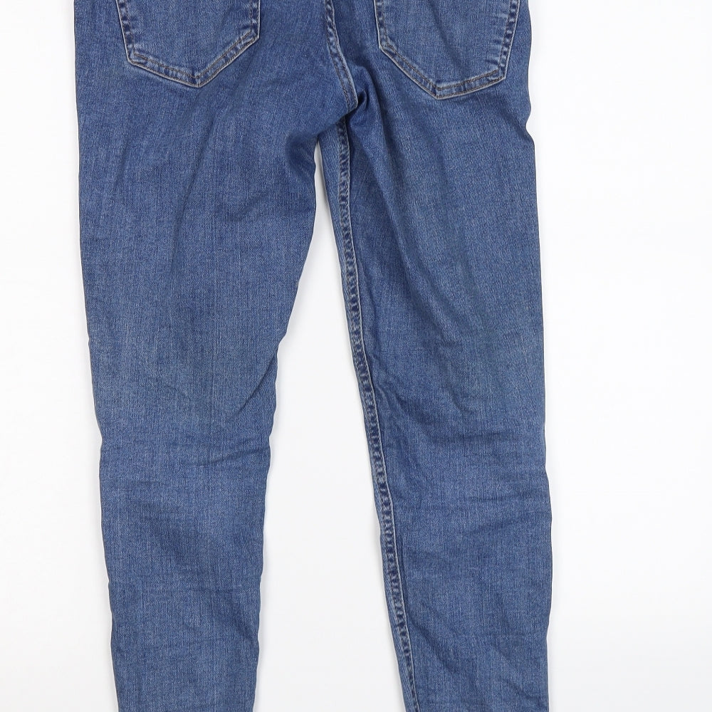 denim co Womens Blue Denim Skinny Jeans Size 8 L26 in - taped seams