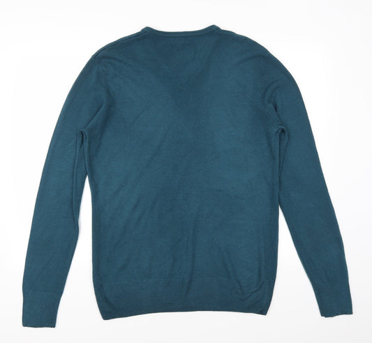 F&F Mens Blue   Pullover Jumper Size L