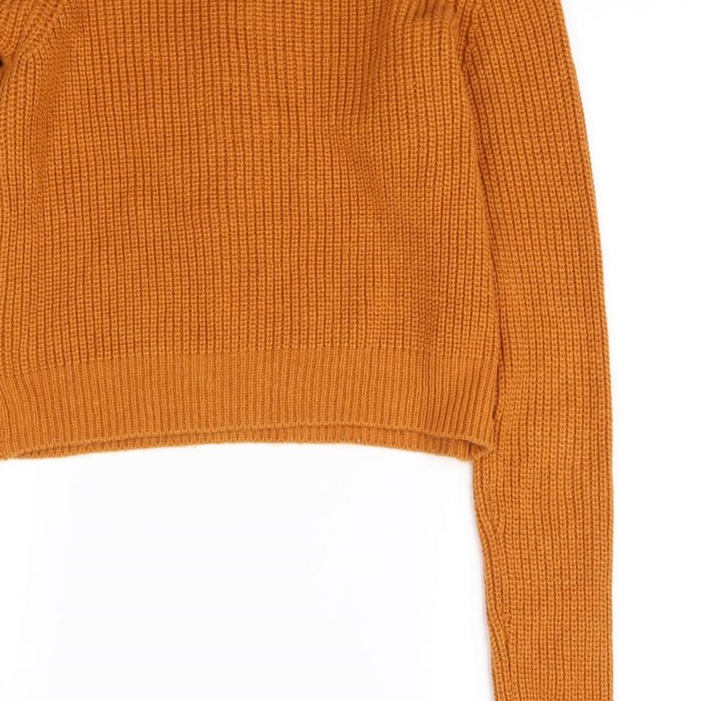FOREVER 21 Womens Orange Pullover Jumper Size M