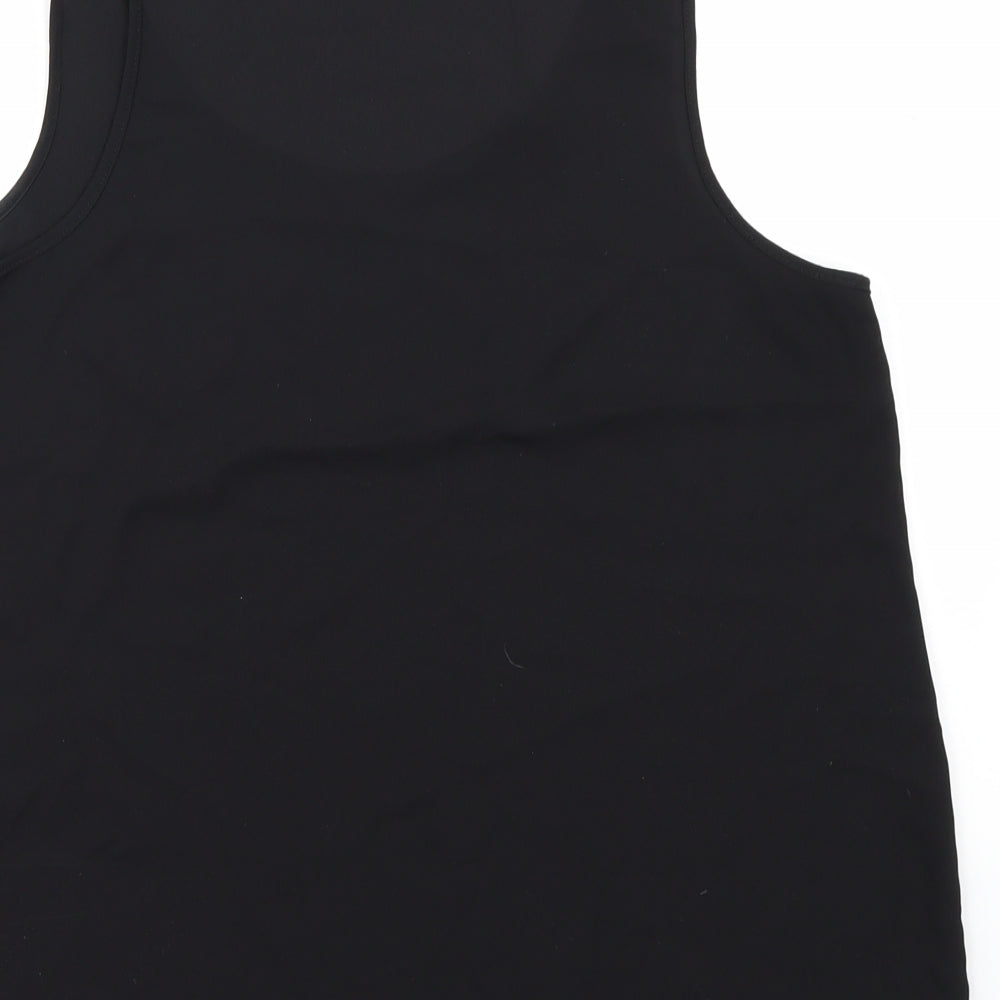 Womens UK Size 14 Atmosphere Black Basic Tank