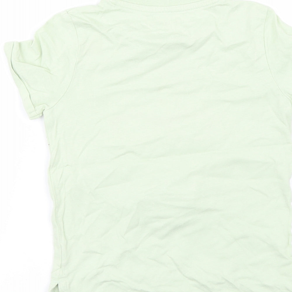 Nutmeg Boys Green Jersey Basic T-Shirt Size 2-3 Years