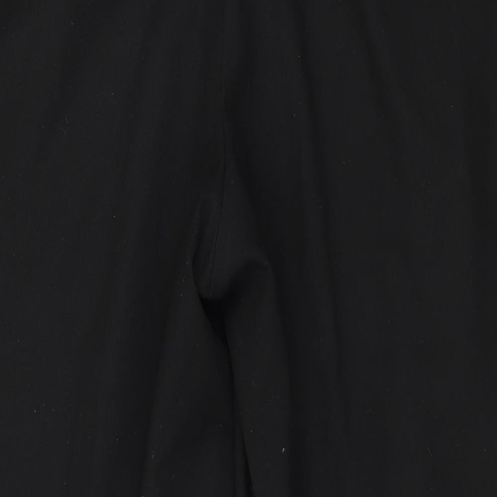 Womens UK Size 36 in Preworn Regular Fit Black Trousers