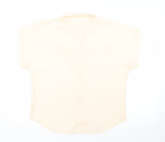 Womens UK Size 14 Littlewoods Pink Basic Blouse
