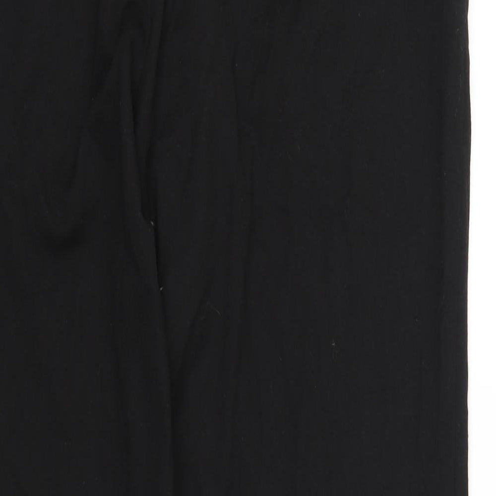 Womens UK Size 36 in Marks and Spencer Regular Fit Black Trousers