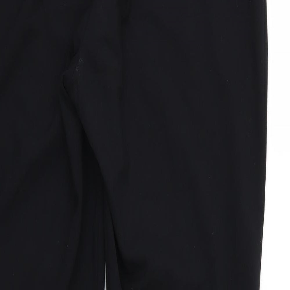 Womens UK Size 36 in Marks and Spencer Regular Fit Black Trousers