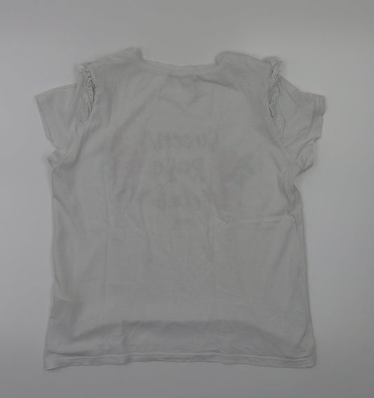 Womens UK Size S Terranova White T-Shirt