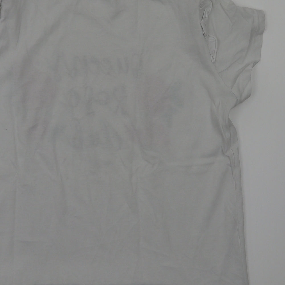 Womens UK Size S Terranova White T-Shirt