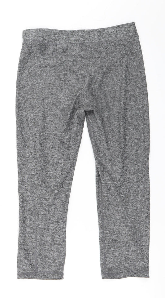 H&M Womens Grey   Cropped Leggings Size S L21 in