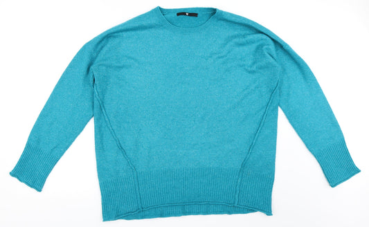 Very Womens Blue Pullover Jumper Size 14