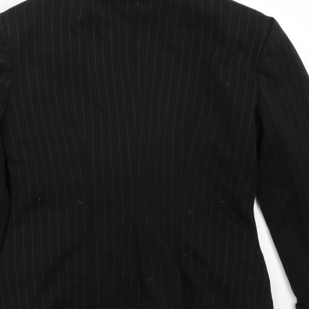 Womens UK Size 6 Miss Selfridge Black Gilet